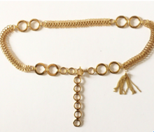 Load image into Gallery viewer, Gold Chain Belt - One Size
