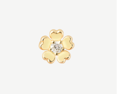 Chapter Six Earrings Flower Diamond Studs