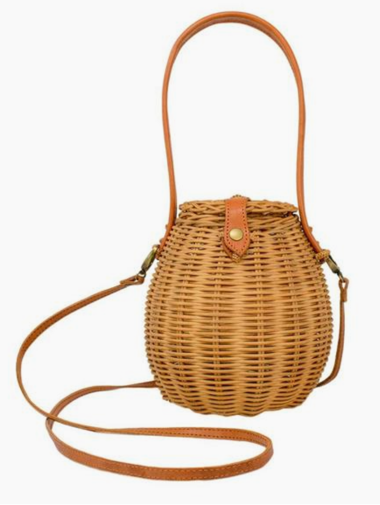 Honey Pot Basket Cross Body Bag