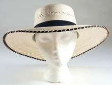 Load image into Gallery viewer, Pardon the styrofoam head - but this hat is a stunner!
